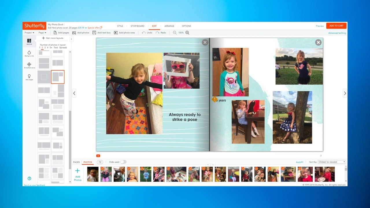 Shutterfly Screnshot 3